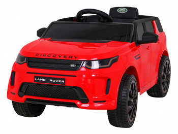 Auto na akumulator Land Rover Discovery Sport  czerwony + Pilot + Wolny Start + Funkcja Kołyski + MP3 LED